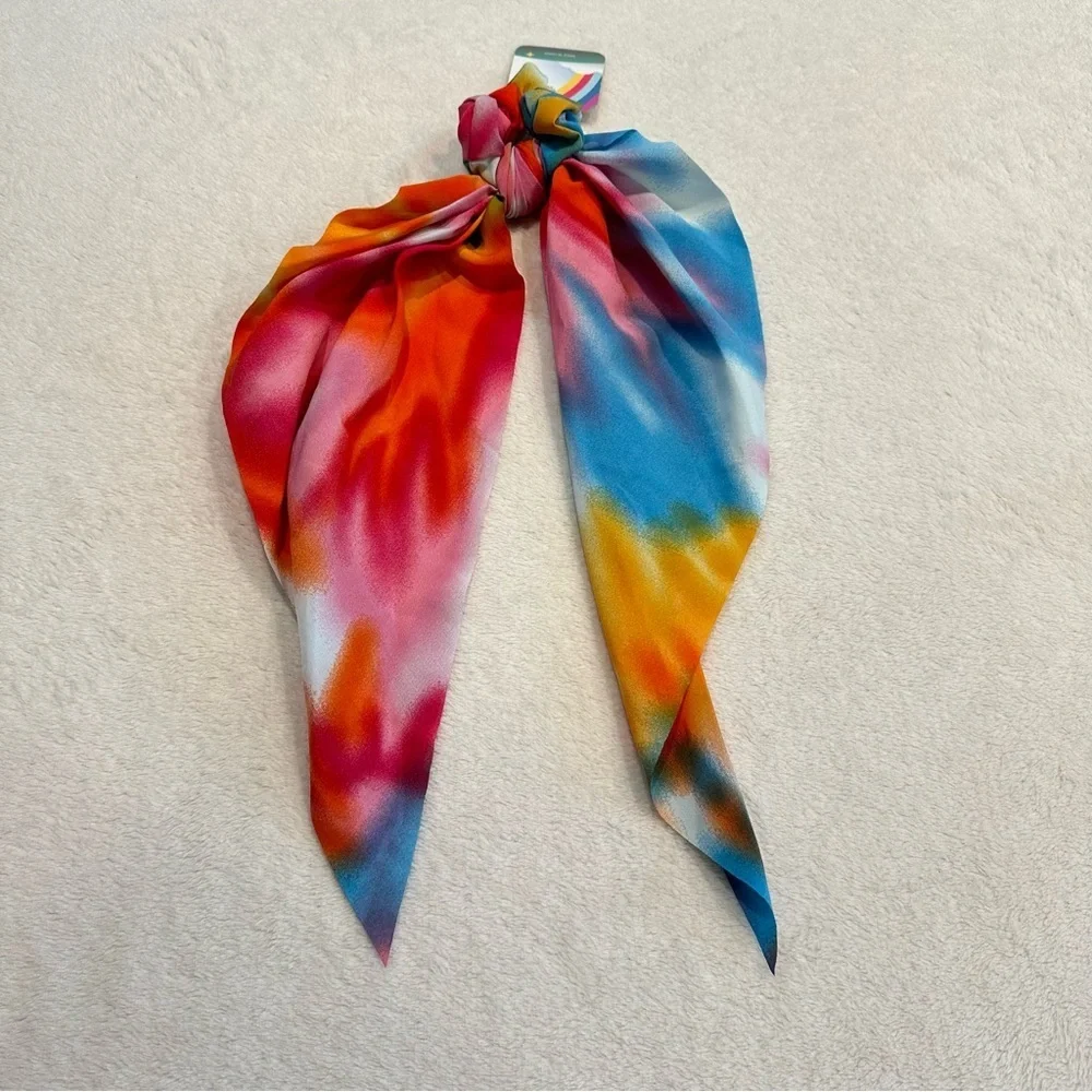 NWT Pixie Scrunchie Paradise Tie Dye Hair Tie